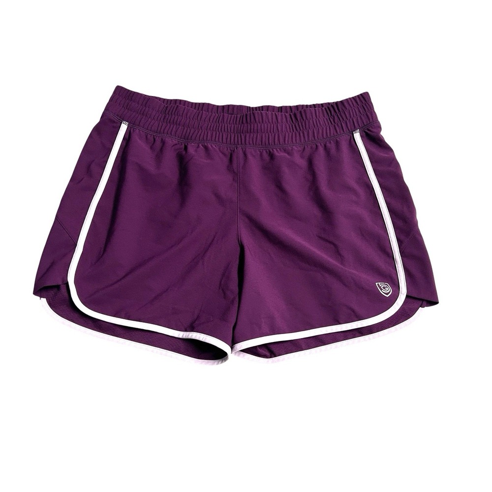 Goal Five Shorts‎ Womens Indie Purple Athletic Running 5" Training Yoga Size XL